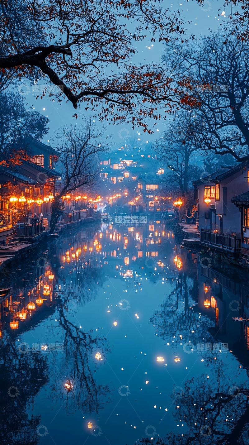 高清大图下载【趣麦麦图】夜景