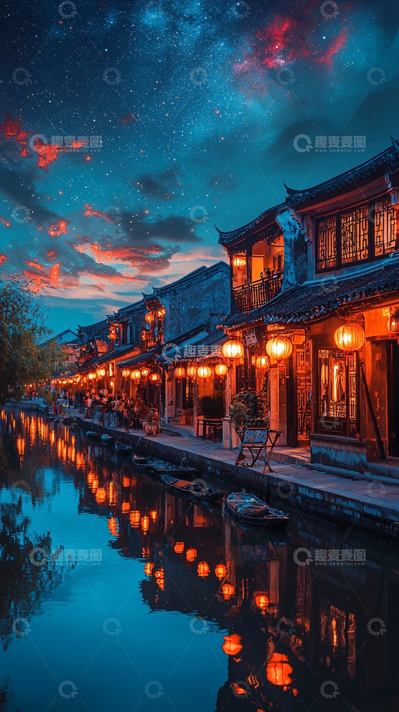 高清大图下载【趣麦麦图】夜景