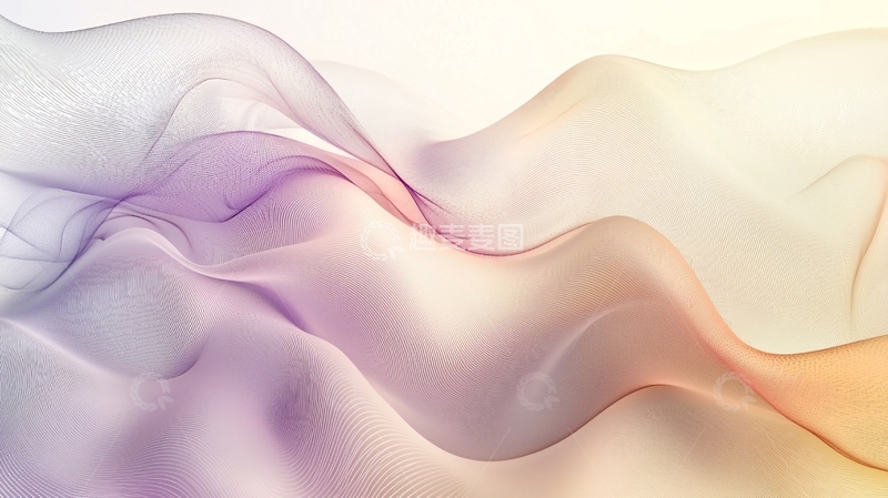 高清大图下载【趣麦麦图】彩色烟雾飘逸背景