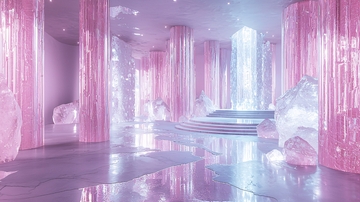 粉色水晶宫殿