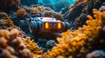 水下机器人珊瑚礁探测