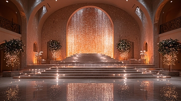 奢华婚礼仪式场地