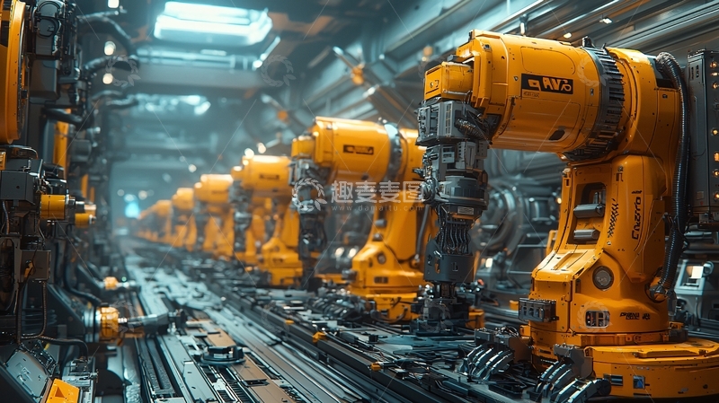高清大图下载【趣麦麦图】未来工厂