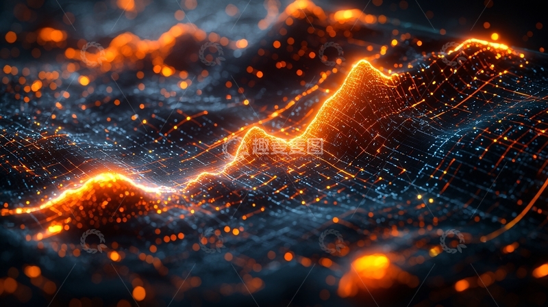 高清大图下载【趣麦麦图】抽象数据流