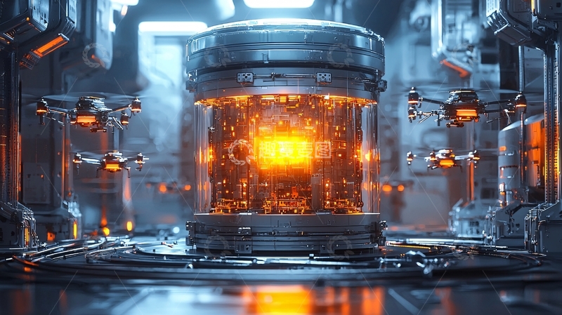 高清大图下载【趣麦麦图】未来科技感能量核心