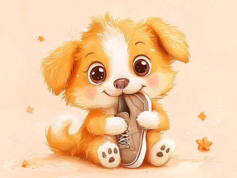 高清大图下载【趣麦麦图】萌宠小狗