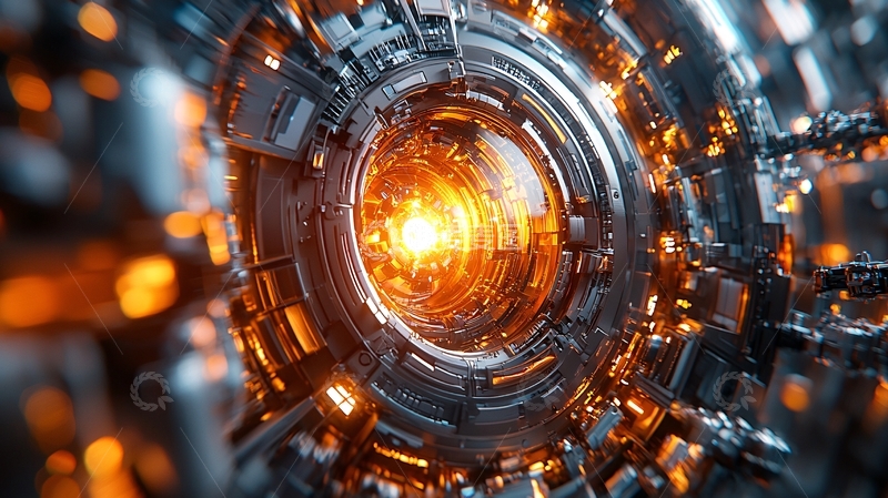 高清大图下载【趣麦麦图】未来科技感机械装置