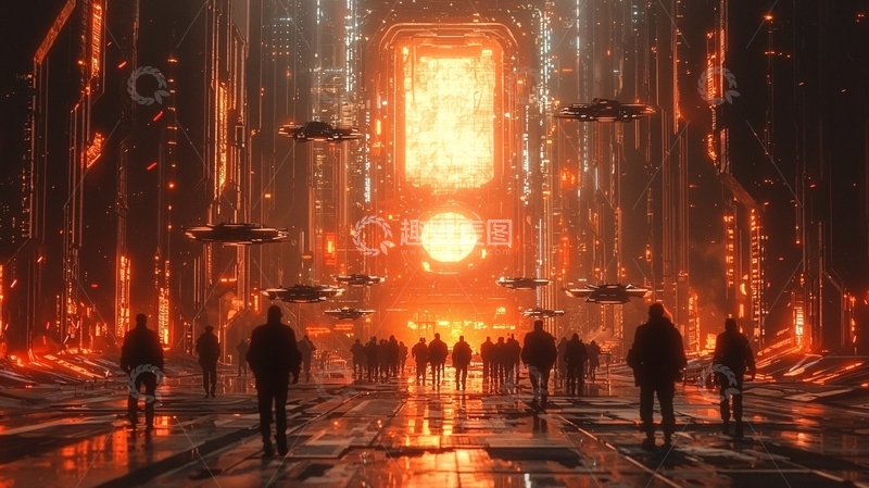 高清大图下载【趣麦麦图】未来城市