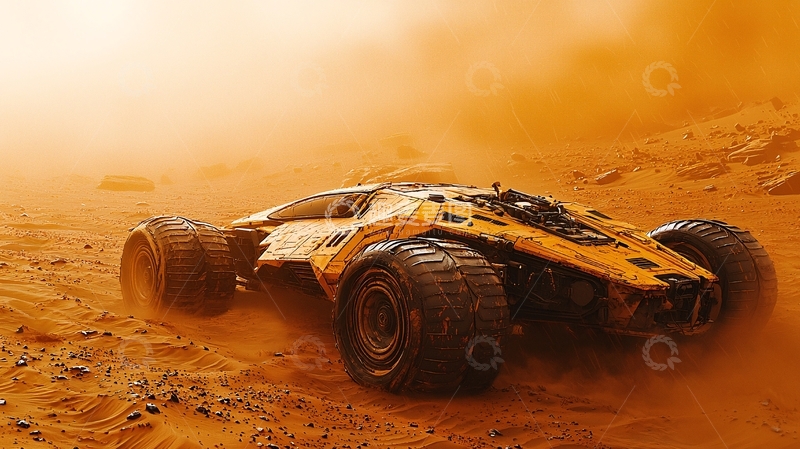 高清大图下载【趣麦麦图】沙漠越野车