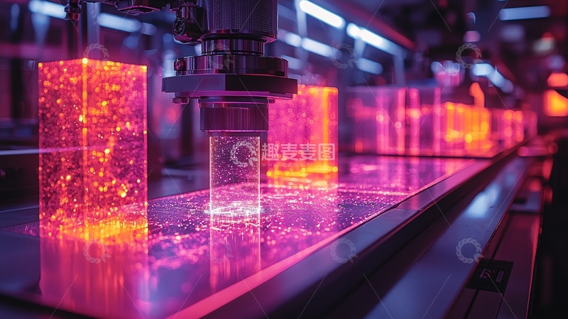 高清大图下载【趣麦麦图】自动化生产线