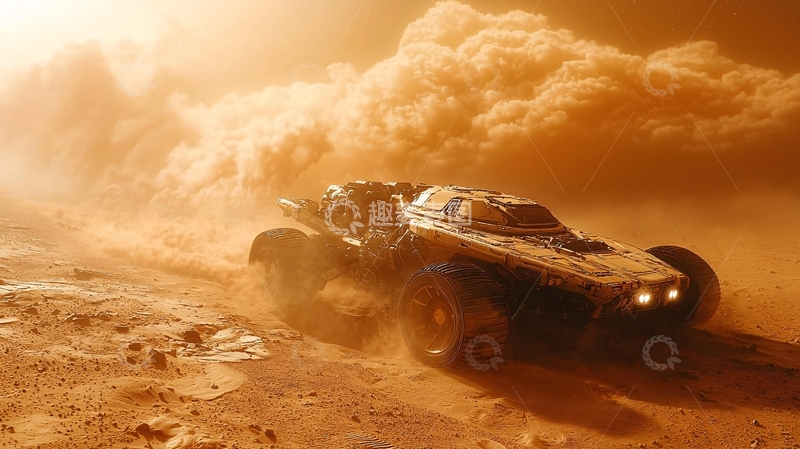 高清大图下载【趣麦麦图】沙漠风暴