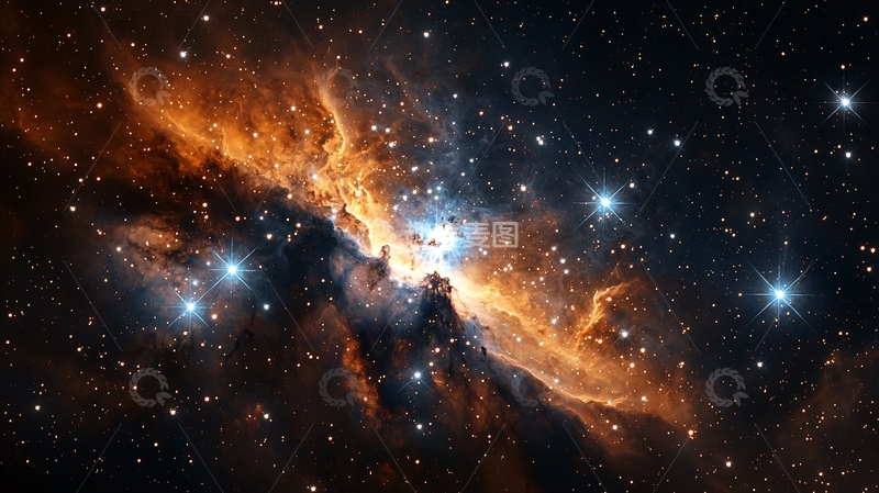 高清大图下载【趣麦麦图】宇宙星云高清图片