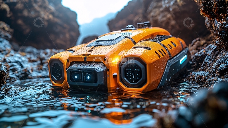 高清大图下载【趣麦麦图】未来感机器人