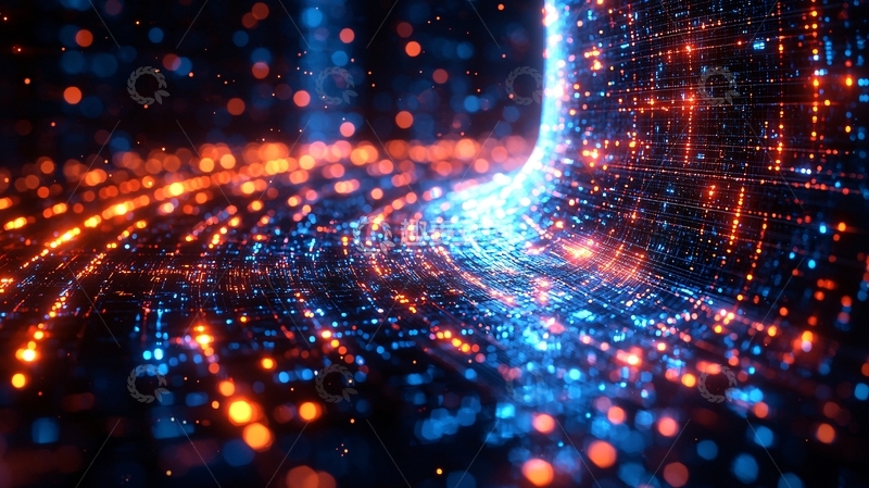 高清大图下载【趣麦麦图】光流漩涡