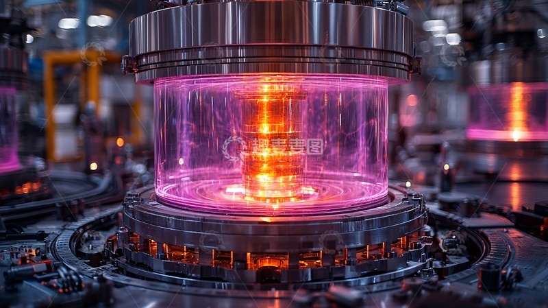 高清大图下载【趣麦麦图】工厂内部熔炉特写