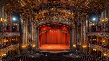 歌剧院内部舞台全景