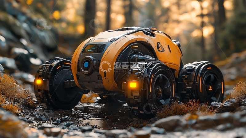 高清大图下载【趣麦麦图】未来感越野车