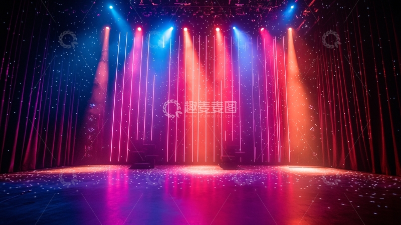 高清大图下载【趣麦麦图】舞台灯光19