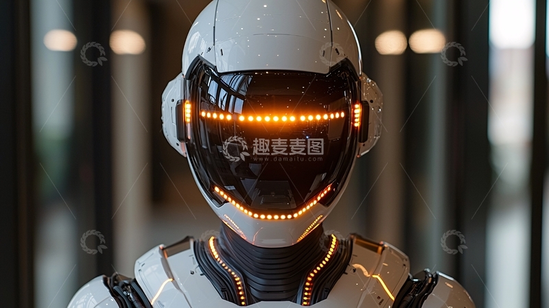 高清大图下载【趣麦麦图】未来机器人