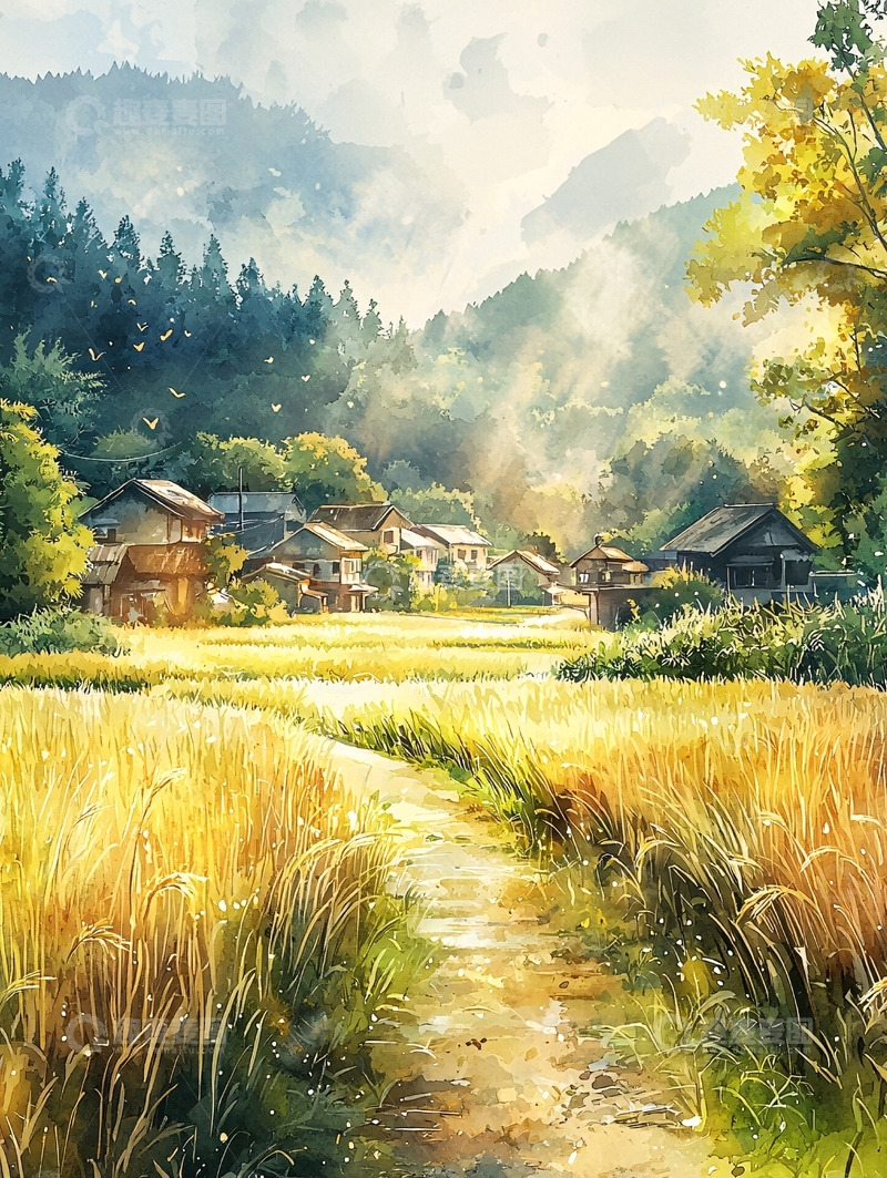 高清大图下载【趣麦麦图】田园风光252