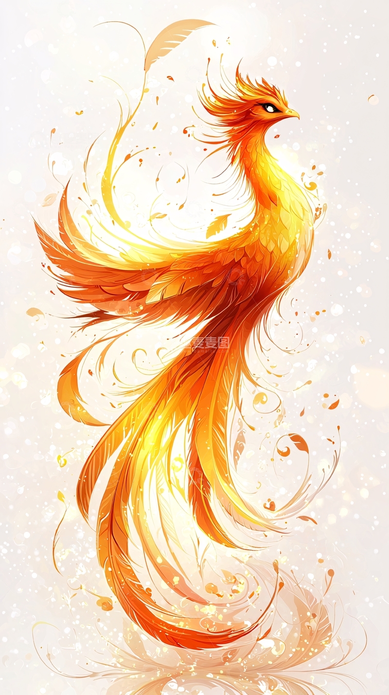 高清大图下载【趣麦麦图】火凤凰