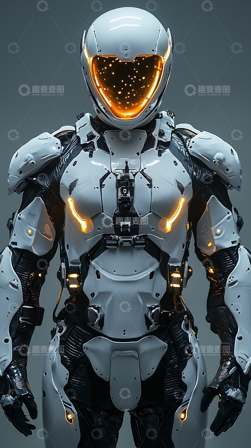 高清大图下载【趣麦麦图】未来战士
