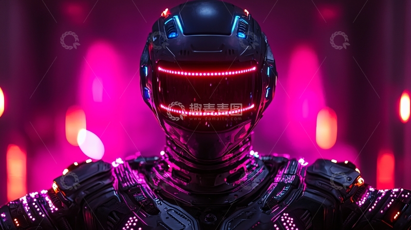 高清大图下载【趣麦麦图】未来战士