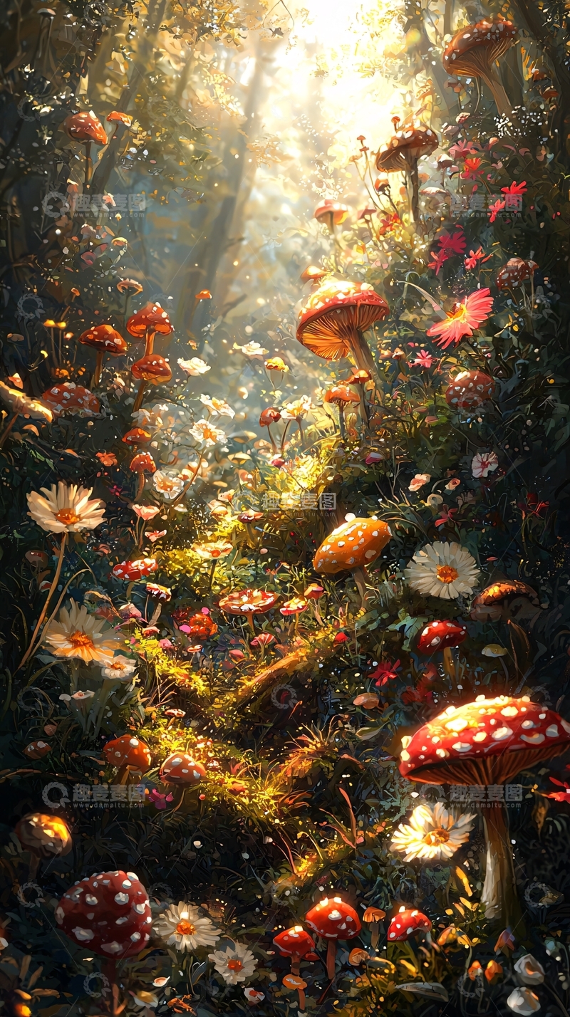 高清大图下载【趣麦麦图】梦幻森林