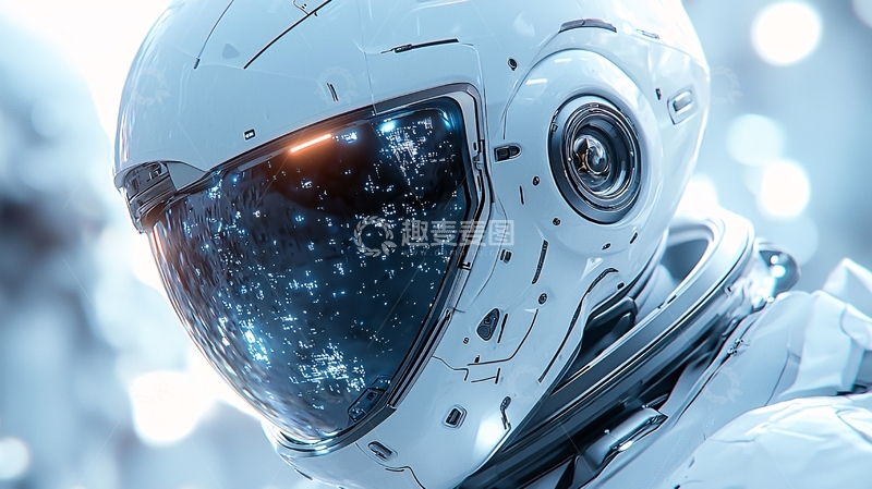高清大图下载【趣麦麦图】未来科技头盔