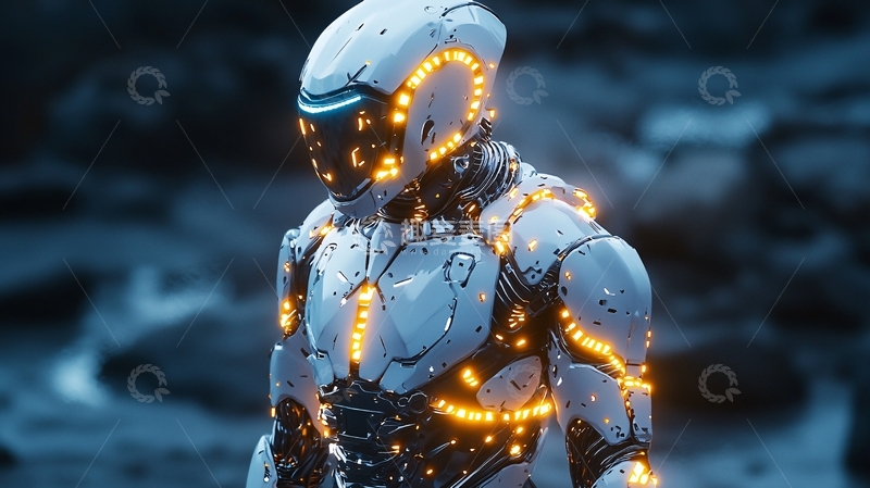 高清大图下载【趣麦麦图】未来战士