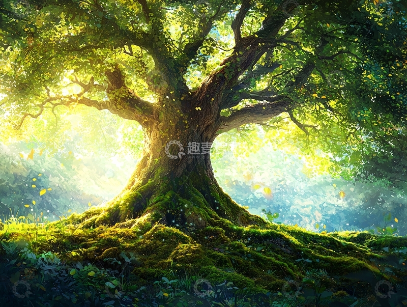 高清大图下载【趣麦麦图】巨树