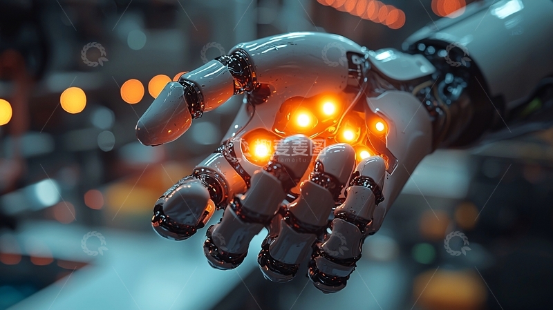 高清大图下载【趣麦麦图】机械手