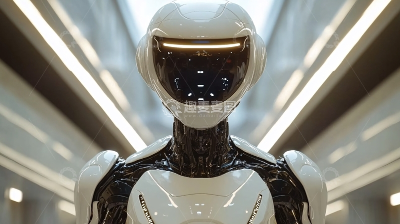 高清大图下载【趣麦麦图】未来机器人