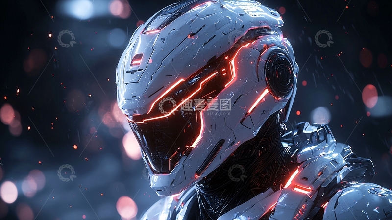 高清大图下载【趣麦麦图】未来科技头盔