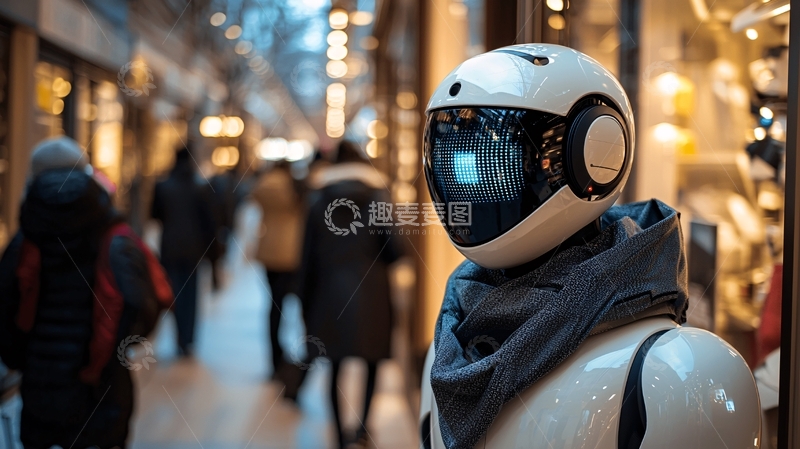 高清大图下载【趣麦麦图】机器人