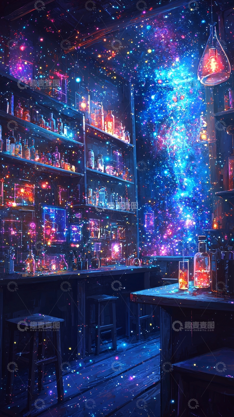 高清大图下载【趣麦麦图】魔幻药剂商店