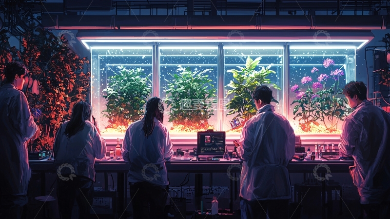 实验室植物研究