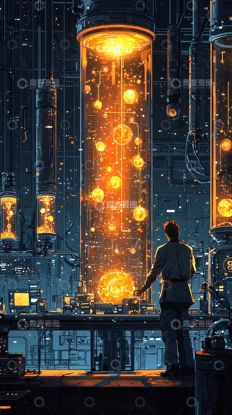 高清大图下载【趣麦麦图】科学家