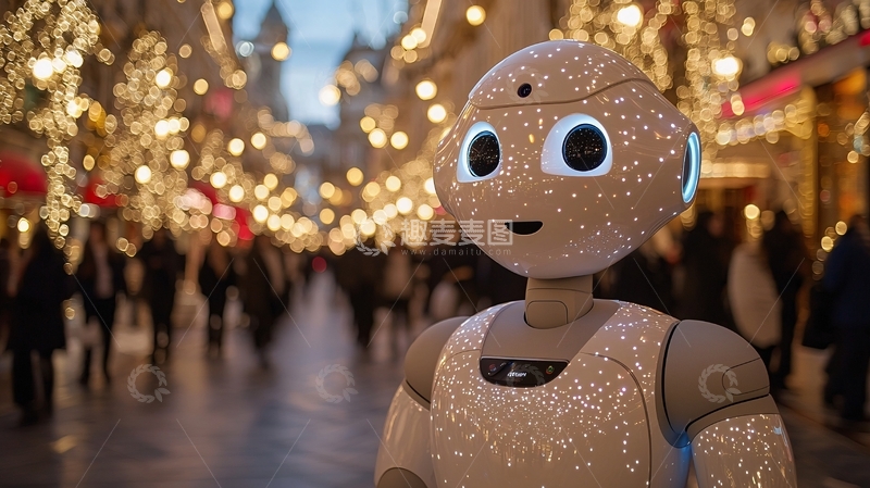 高清大图下载【趣麦麦图】机器人