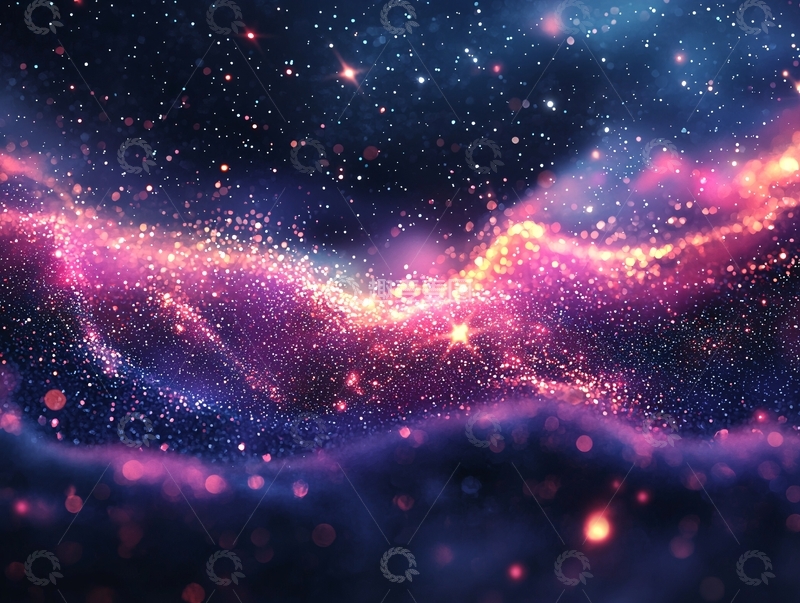 高清大图下载【趣麦麦图】梦幻宇宙星云