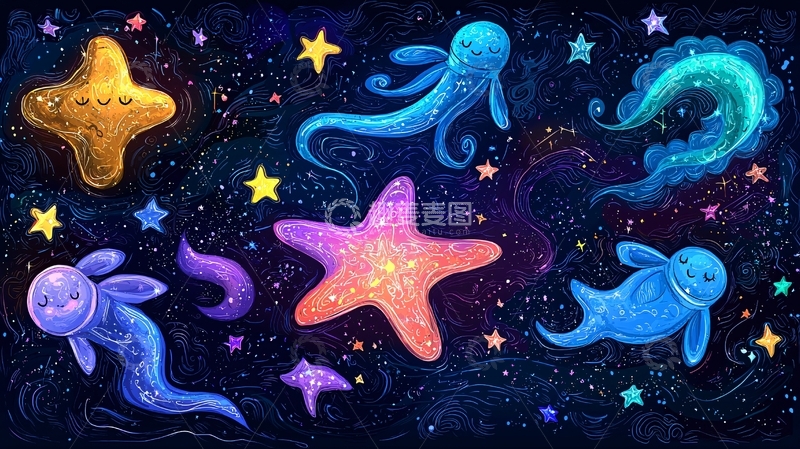 高清大图下载【趣麦麦图】宇宙星空