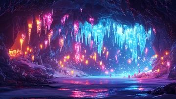 梦幻冰雪洞穴