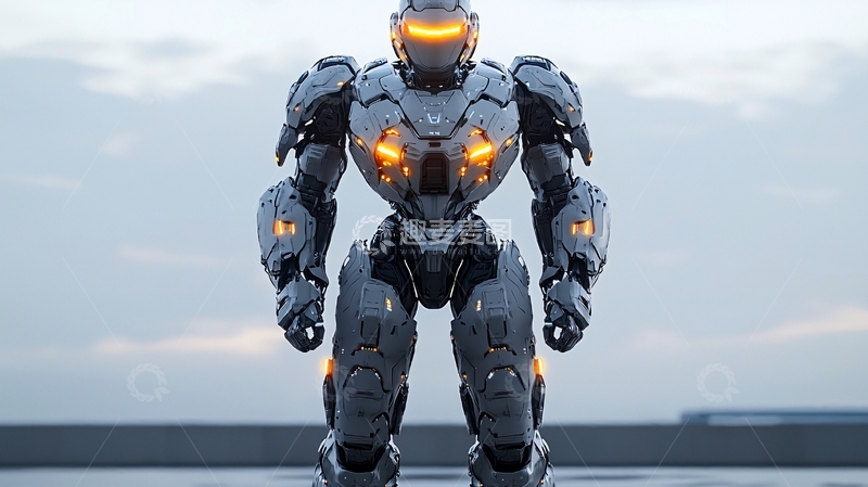 高清大图下载【趣麦麦图】未来战士