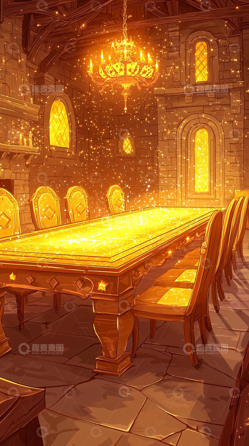 高清大图下载【趣麦麦图】金色大厅
