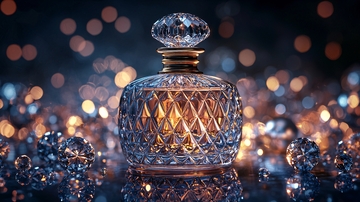 精致水晶香水瓶