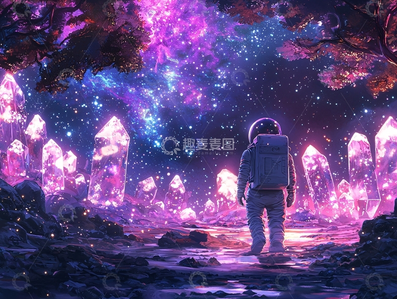 高清大图下载【趣麦麦图】宇航员