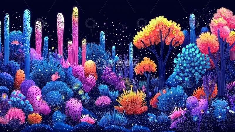 高清大图下载【趣麦麦图】奇幻森林