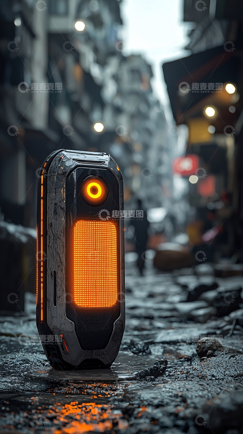 高清大图下载【趣麦麦图】未来都市街景4