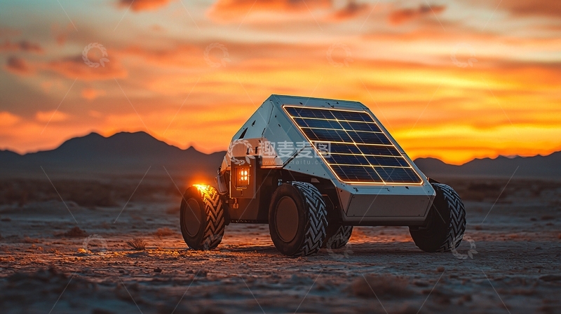 高清大图下载【趣麦麦图】火星探测车