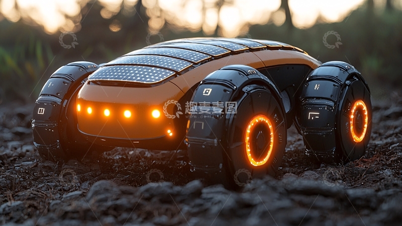 高清大图下载【趣麦麦图】未来感越野车
